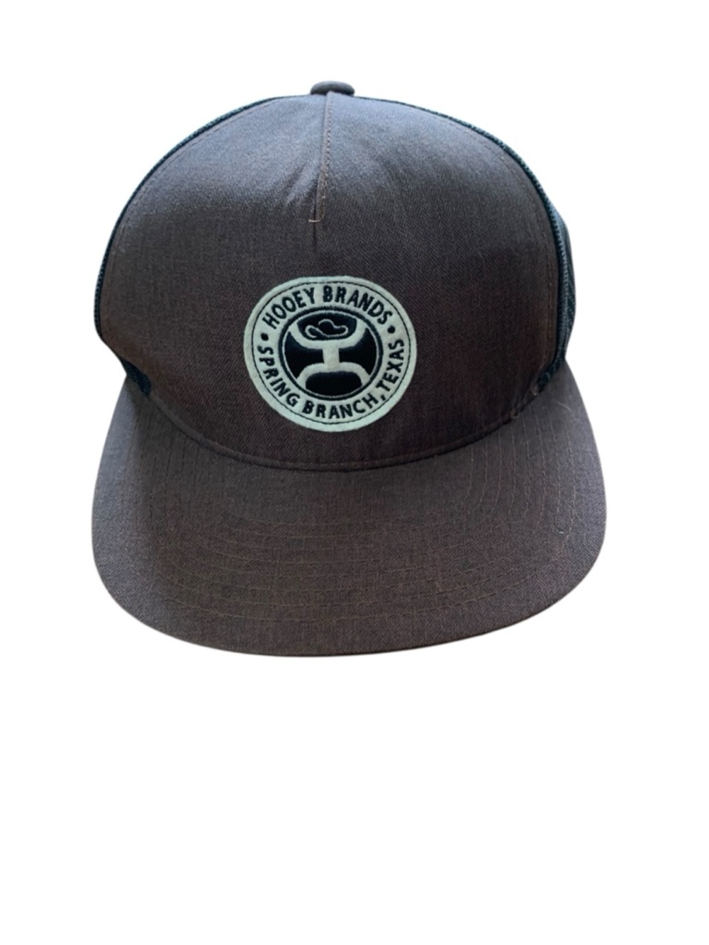 Hooey Brands Spring Branch Logo Patch Cap Trucker Snapback